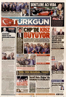 TÜRKGÜN 10 Eylül 2025 gazete manşeti