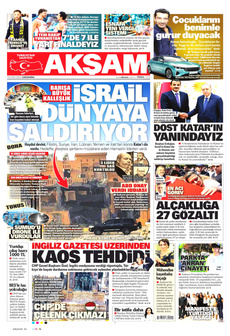 AKŞAM 10 Eylül 2025 gazete manşeti