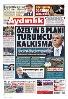 AYDINLIK GAZETESİ 10 Eylül 2025 gazete manşeti