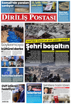 DİRİLİŞ POSTASI 10 Eylül 2025 gazete manşeti