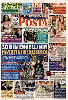 POSTA 10 Eylül 2025 gazete manşeti