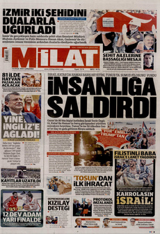 MİLAT 10 Eylül 2025 gazete manşeti