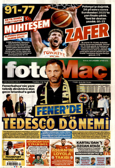 FOTOMAÇ 10 Eylül 2025 gazete manşeti