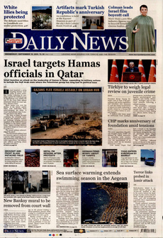 HÜRRİYET DAİLY NEWS 10 Eylül 2025 gazete manşeti