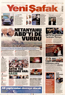 YENİ ŞAFAK 11 Eylül 2025 gazete manşeti