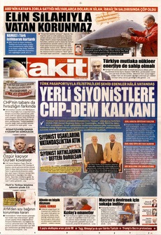 YENİ AKİT 11 Eylül 2025 gazete manşeti