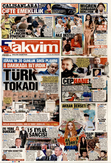 TAKVİM 11 Eylül 2025 gazete manşeti