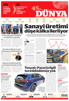 DÜNYA 11 Eylül 2025 gazete manşeti