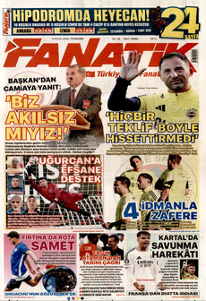 FANATİK 11 Eylül 2025 gazete manşeti