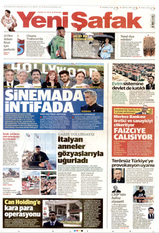 YENİ ŞAFAK 12 Eylül 2025 gazete manşeti