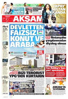 AKŞAM 12 Eylül 2025 gazete manşeti