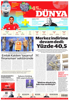DÜNYA 12 Eylül 2025 gazete manşeti