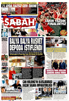 SABAH 13 Eylül 2025 gazete manşeti