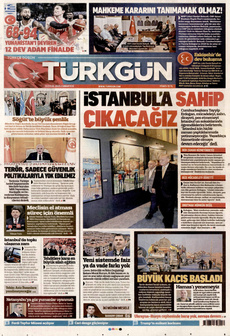TÜRKGÜN 13 Eylül 2025 gazete manşeti