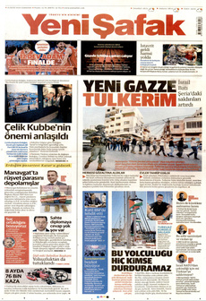YENİ ŞAFAK 13 Eylül 2025 gazete manşeti