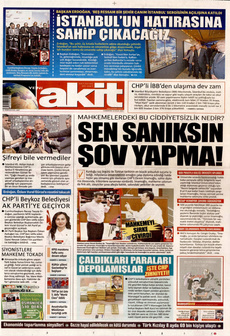 YENİ AKİT 13 Eylül 2025 gazete manşeti