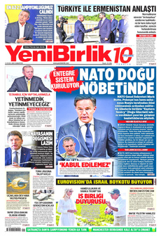 YENİBİRLİK 13 Eylül 2025 gazete manşeti