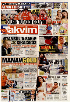 TAKVİM 13 Eylül 2025 gazete manşeti