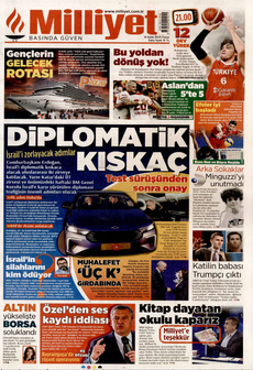 MİLLİYET 14 Eylül 2025 gazete manşeti