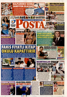 POSTA 14 Eylül 2025 gazete manşeti