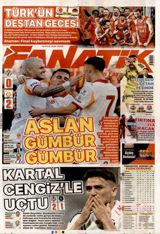 FANATİK 14 Eylül 2025 gazete manşeti