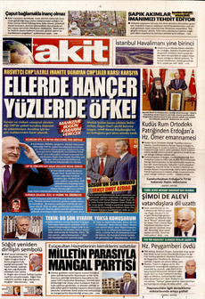 YENİ AKİT 15 Eylül 2025 gazete manşeti