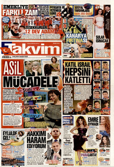 TAKVİM 15 Eylül 2025 gazete manşeti