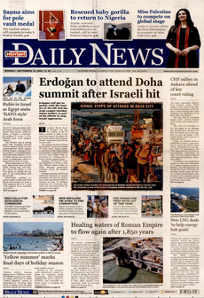 HÜRRİYET DAİLY NEWS 15 Eylül 2025 gazete manşeti