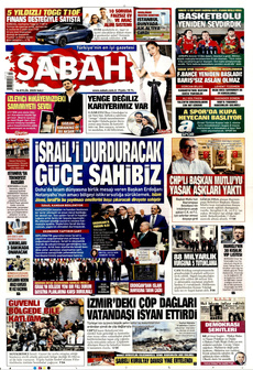 SABAH 16 Eylül 2025 gazete manşeti