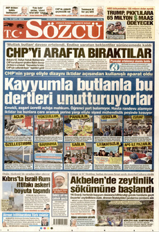 SÖZCÜ 16 Eylül 2025 gazete manşeti
