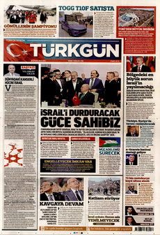 TÜRKGÜN 16 Eylül 2025 gazete manşeti