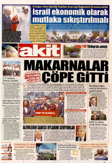YENİ AKİT 16 Eylül 2025 gazete manşeti
