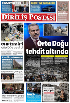 DİRİLİŞ POSTASI 16 Eylül 2025 gazete manşeti