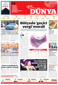 DÜNYA 16 Eylül 2025 gazete manşeti