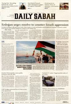 DAİLY SABAH 16 Eylül 2025 gazete manşeti