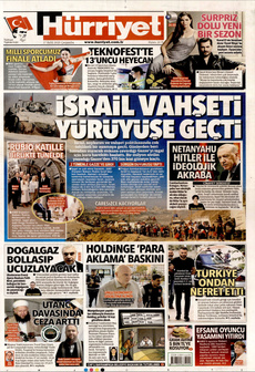 HÜRRİYET 17 Eylül 2025 gazete manşeti