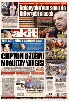 YENİ AKİT 17 Eylül 2025 gazete manşeti