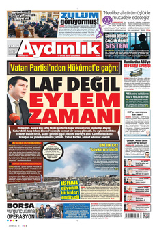 AYDINLIK GAZETESİ 17 Eylül 2025 gazete manşeti