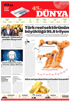 DÜNYA 17 Eylül 2025 gazete manşeti