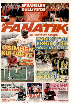 FANATİK 17 Eylül 2025 gazete manşeti