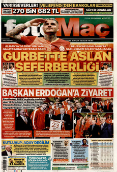 FOTOMAÇ 17 Eylül 2025 gazete manşeti