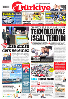 TÜRKİYE GAZETESİ 19 Eylül 2025 gazete manşeti