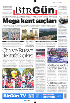 BİRGÜN 19 Eylül 2025 gazete manşeti