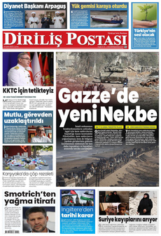 DİRİLİŞ POSTASI 19 Eylül 2025 gazete manşeti