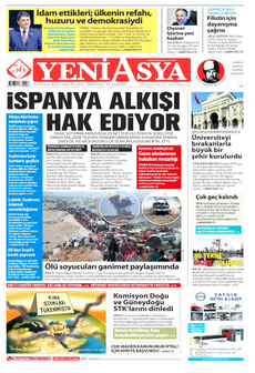 YENİ ASYA 19 Eylül 2025 gazete manşeti
