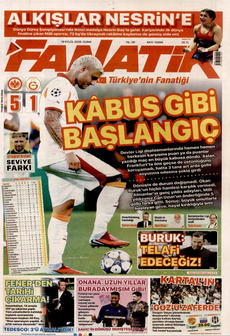 FANATİK 19 Eylül 2025 gazete manşeti