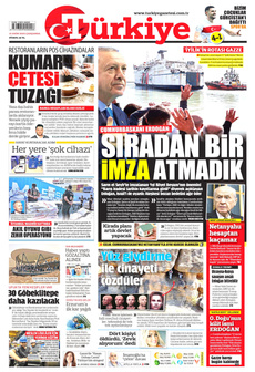 TÜRKİYE GAZETESİ 15 Ekim 2025 gazete manşeti