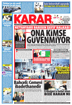 KARAR 15 Ekim 2025 gazete manşeti