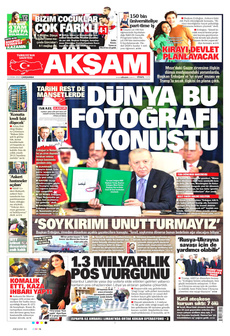 AKŞAM 15 Ekim 2025 gazete manşeti