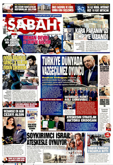 SABAH 16 Ekim 2025 gazete manşeti